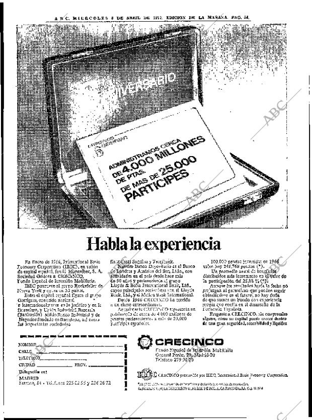 ABC MADRID 05-04-1972 página 54