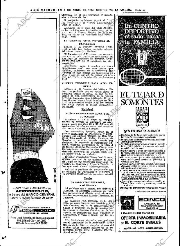 ABC MADRID 05-04-1972 página 66