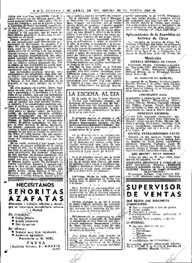 ABC MADRID 06-04-1972 página 86