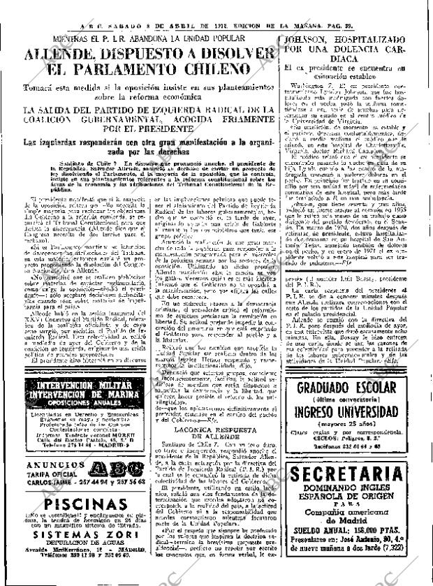 ABC MADRID 08-04-1972 página 39