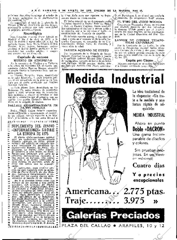 ABC MADRID 08-04-1972 página 57
