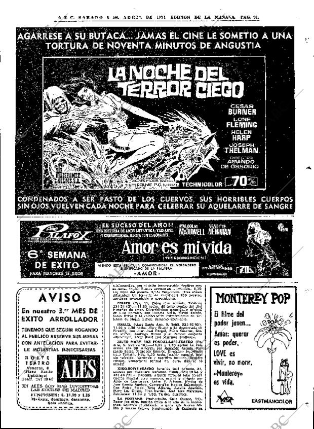 ABC MADRID 08-04-1972 página 91