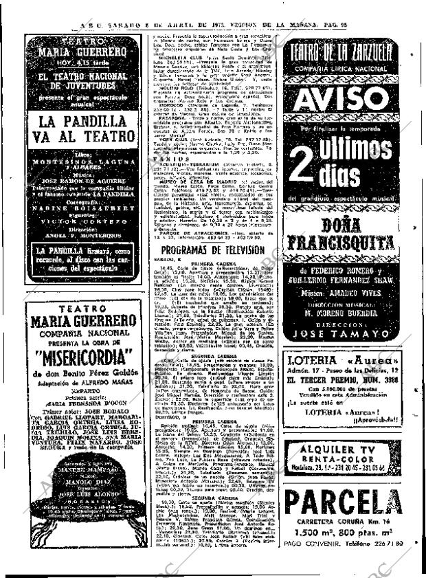 ABC MADRID 08-04-1972 página 95