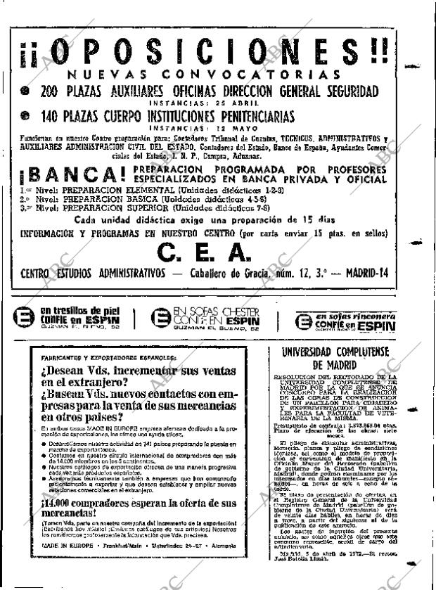 ABC MADRID 09-04-1972 página 109