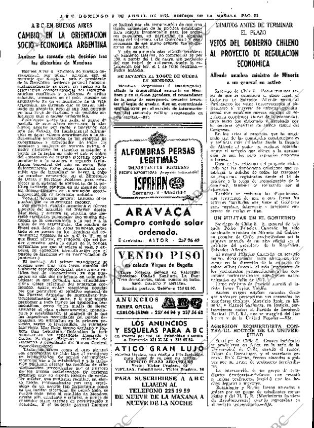 ABC MADRID 09-04-1972 página 23