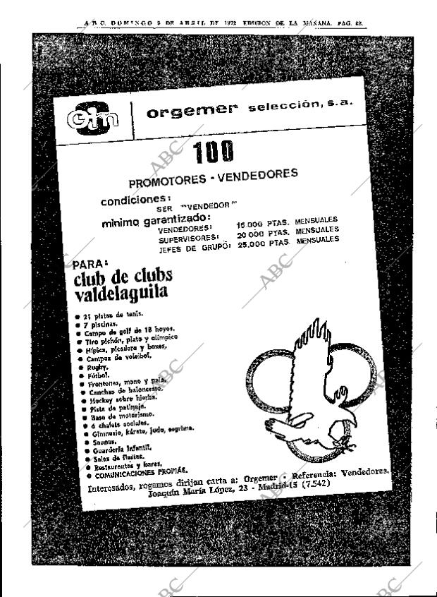 ABC MADRID 09-04-1972 página 42