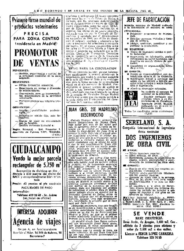 ABC MADRID 09-04-1972 página 48