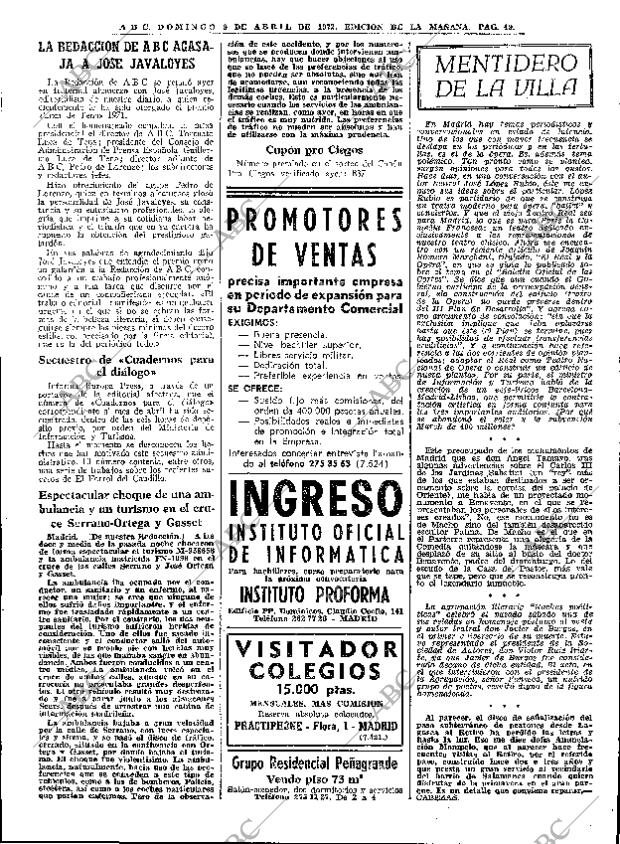 ABC MADRID 09-04-1972 página 49