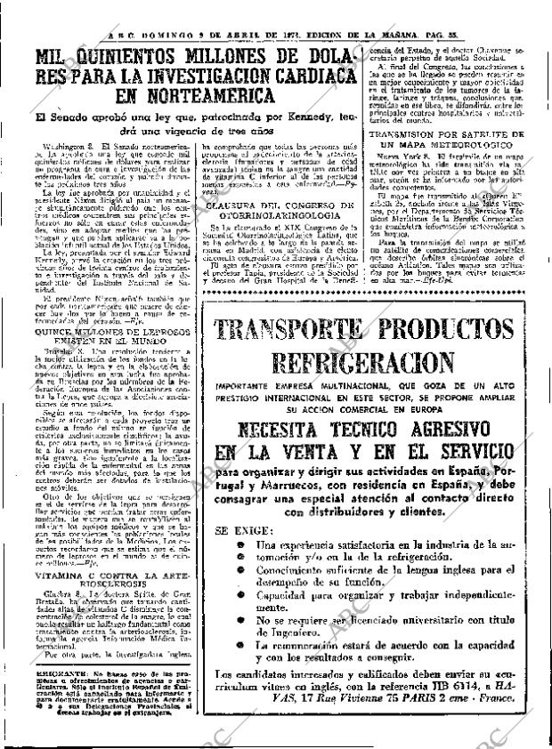 ABC MADRID 09-04-1972 página 55