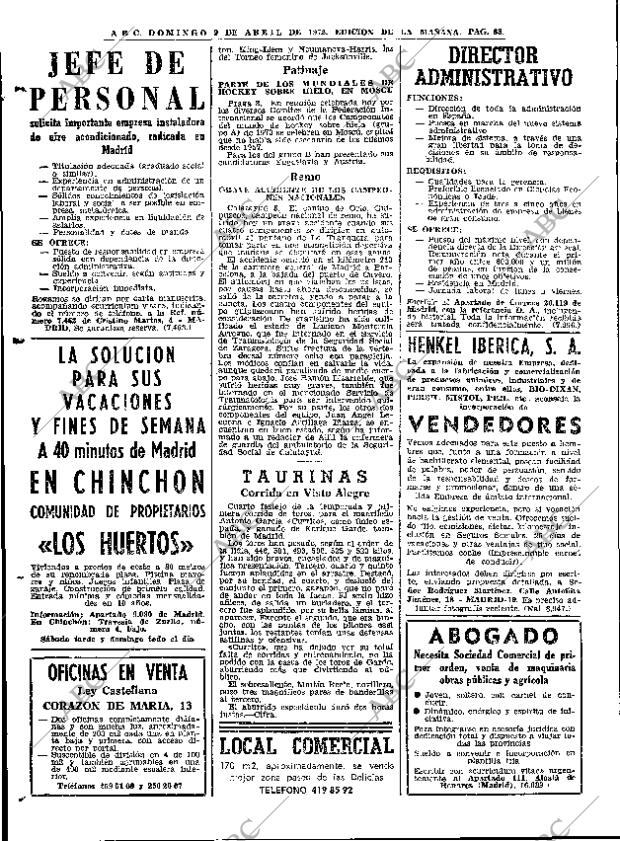 ABC MADRID 09-04-1972 página 68