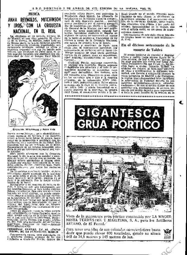 ABC MADRID 09-04-1972 página 75