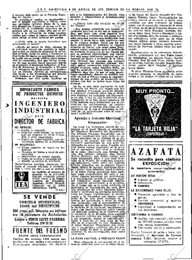 ABC MADRID 09-04-1972 página 78