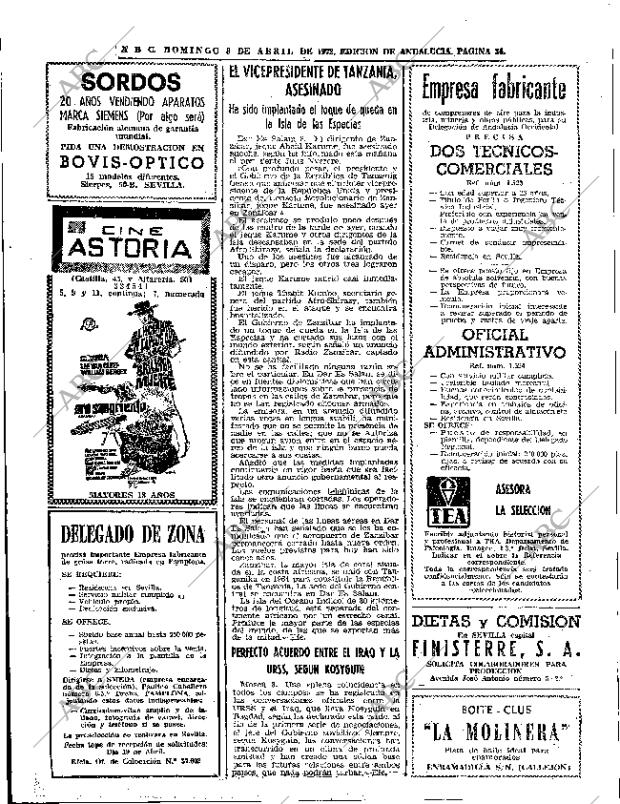 ABC SEVILLA 09-04-1972 página 34
