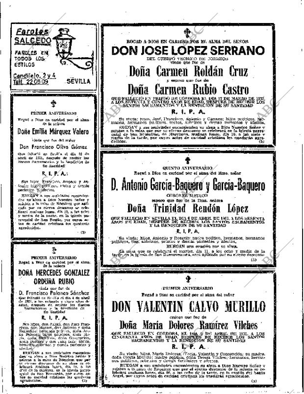 ABC SEVILLA 09-04-1972 página 77