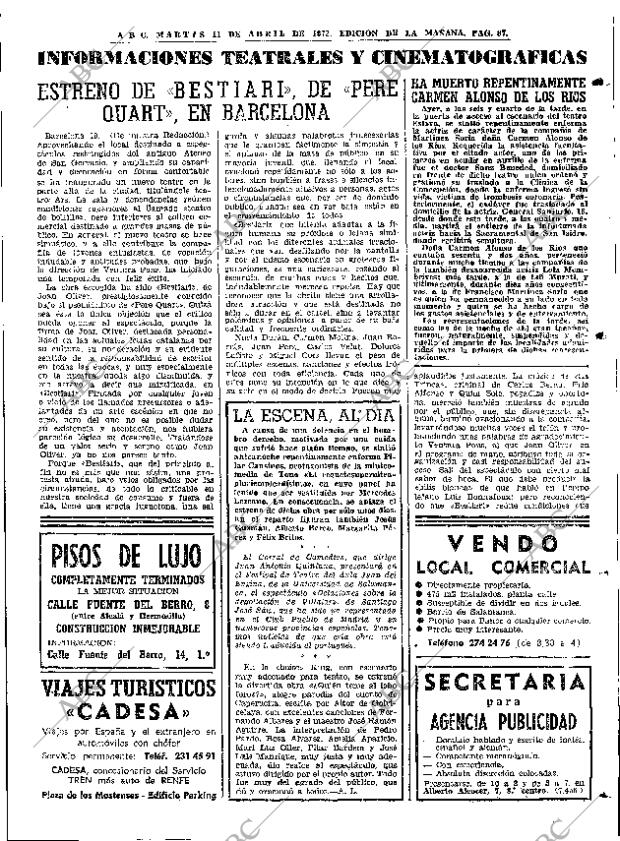 ABC MADRID 11-04-1972 página 87