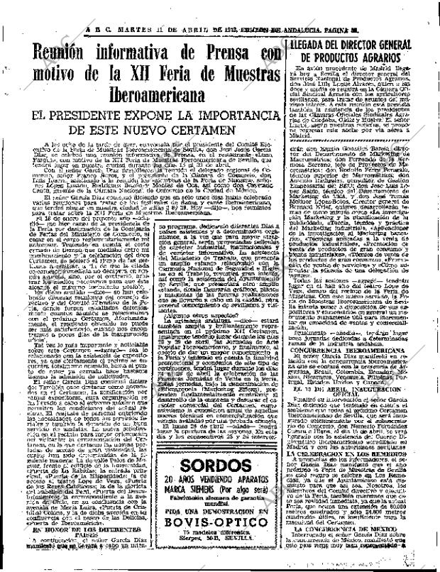 ABC SEVILLA 11-04-1972 página 35