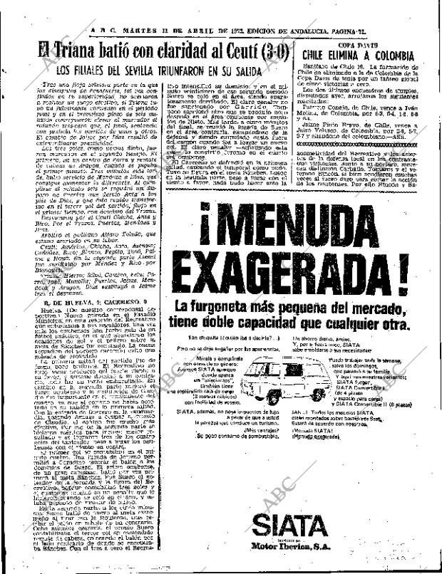 ABC SEVILLA 11-04-1972 página 71