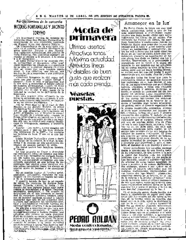 ABC SEVILLA 11-04-1972 página 83