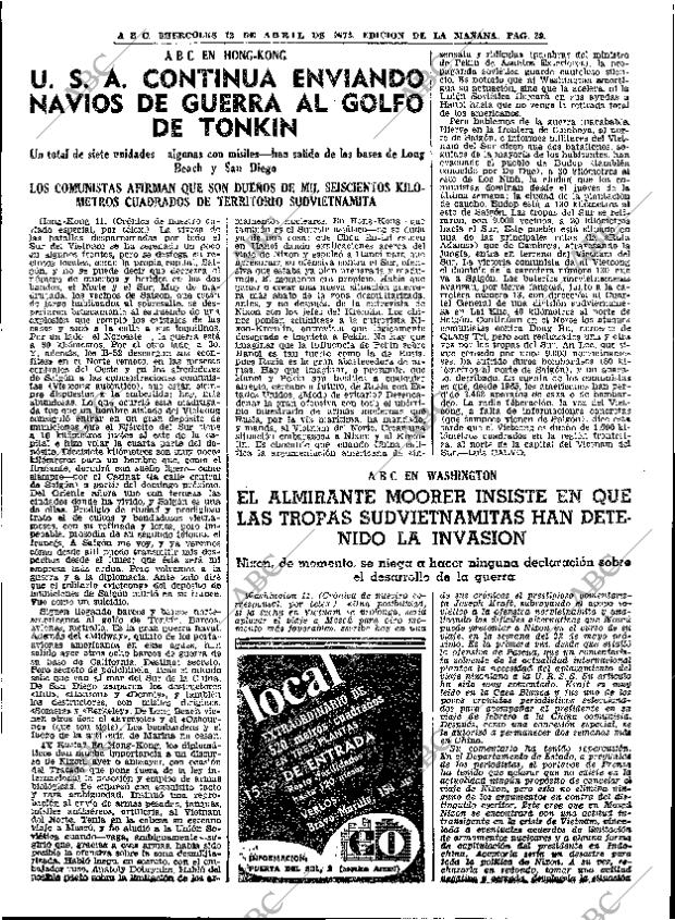 ABC MADRID 12-04-1972 página 29