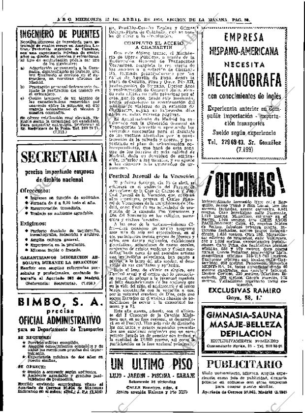 ABC MADRID 12-04-1972 página 50