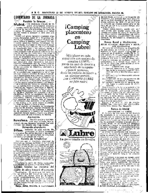 ABC SEVILLA 12-04-1972 página 44