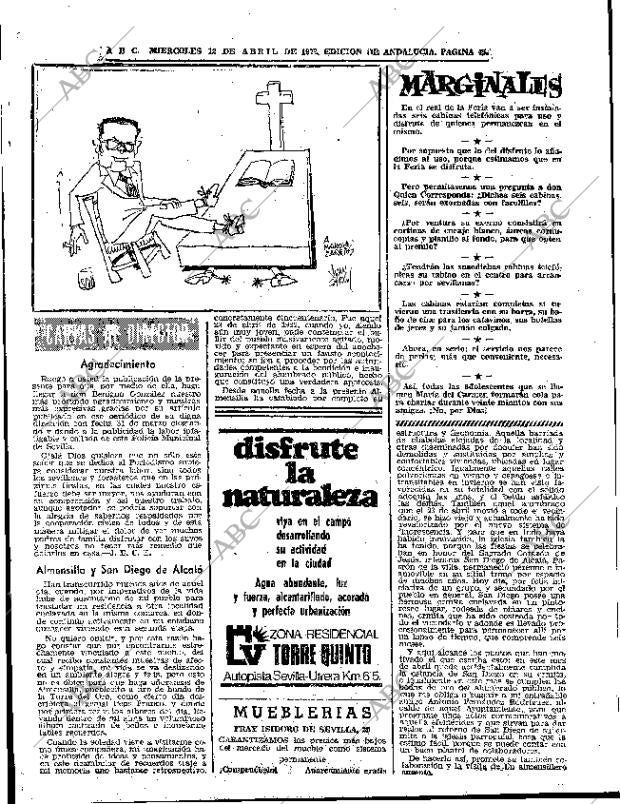 ABC SEVILLA 12-04-1972 página 45