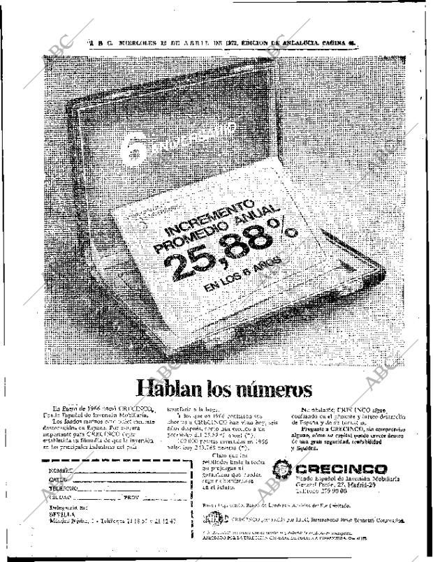 ABC SEVILLA 12-04-1972 página 46