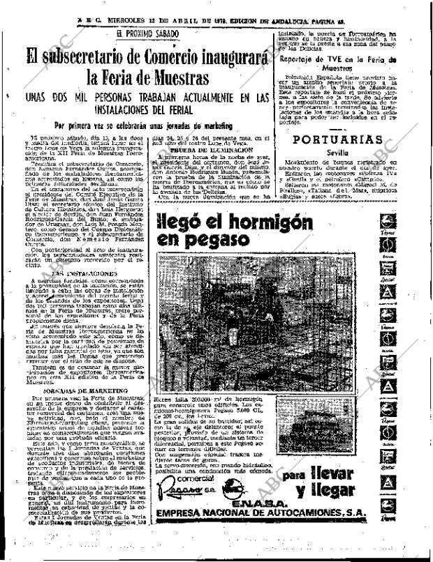 ABC SEVILLA 12-04-1972 página 49