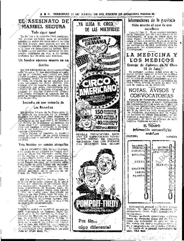 ABC SEVILLA 12-04-1972 página 52