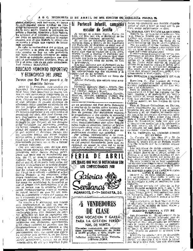 ABC SEVILLA 12-04-1972 página 58