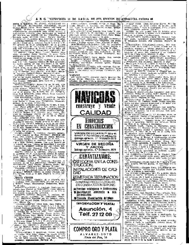 ABC SEVILLA 12-04-1972 página 66