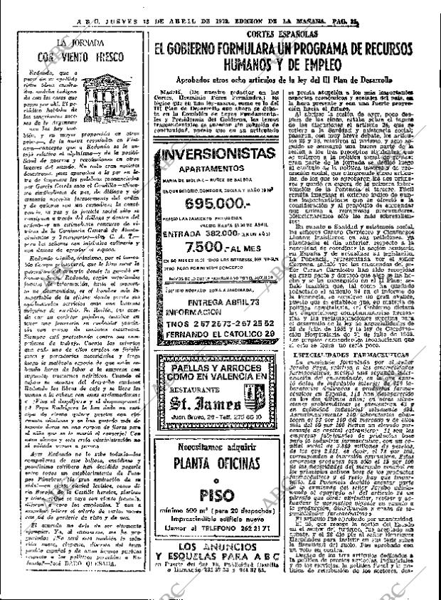 ABC MADRID 13-04-1972 página 31