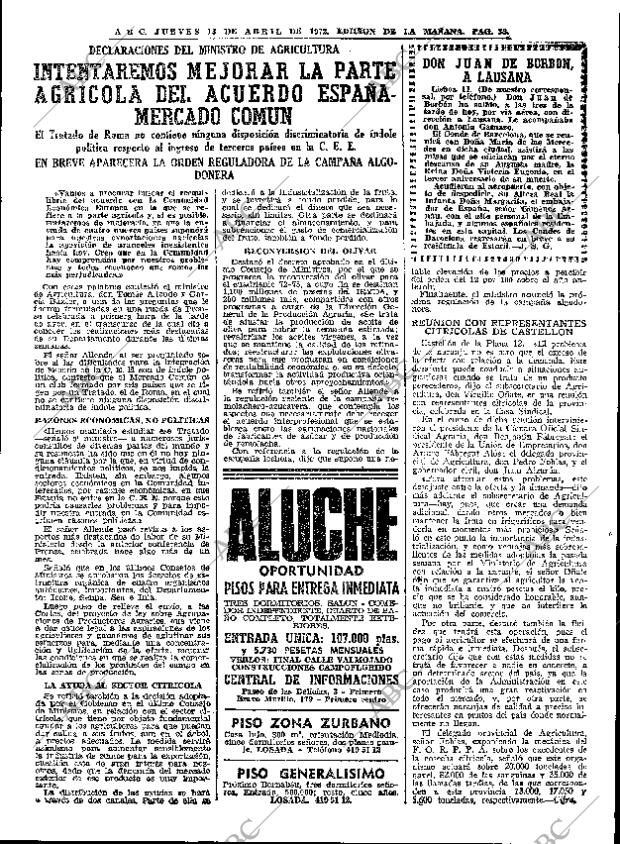 ABC MADRID 13-04-1972 página 33