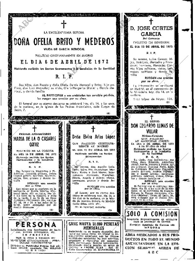 ABC MADRID 14-04-1972 página 113