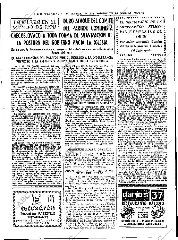 ABC MADRID 14-04-1972 página 35