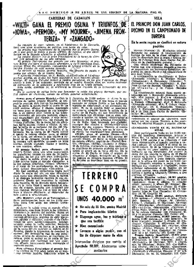 ABC MADRID 16-04-1972 página 65