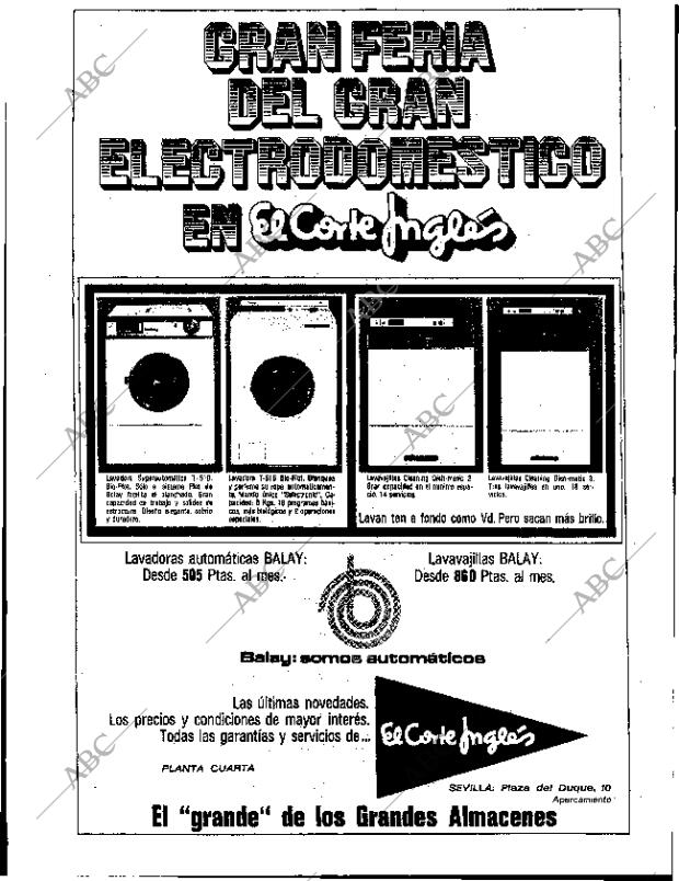 ABC SEVILLA 16-04-1972 página 29