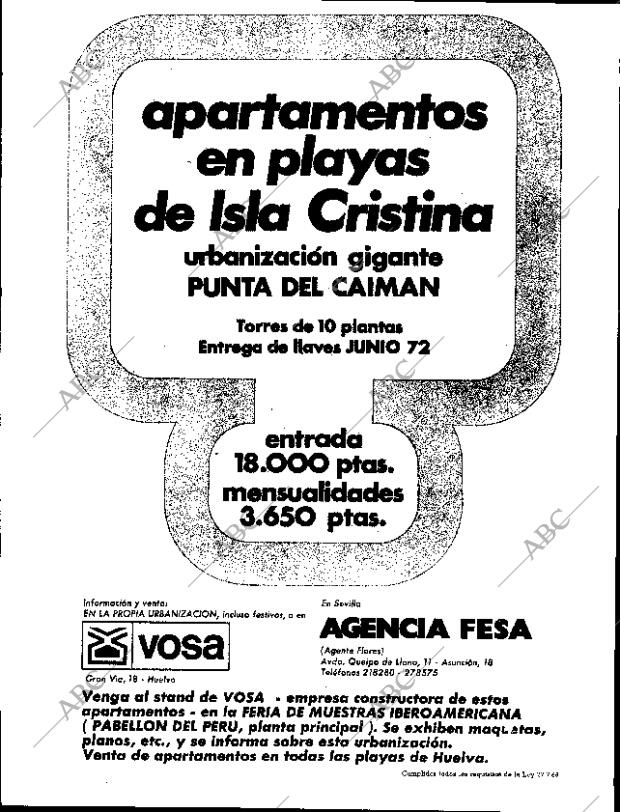 ABC SEVILLA 16-04-1972 página 30