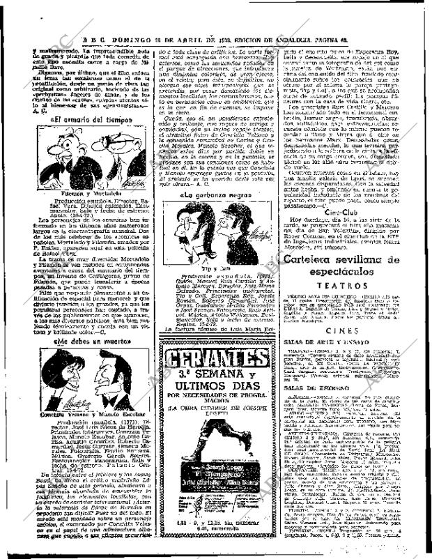 ABC SEVILLA 16-04-1972 página 66