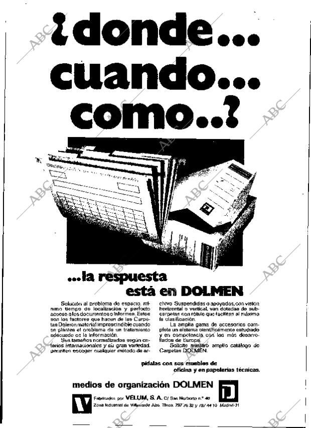 ABC MADRID 18-04-1972 página 22