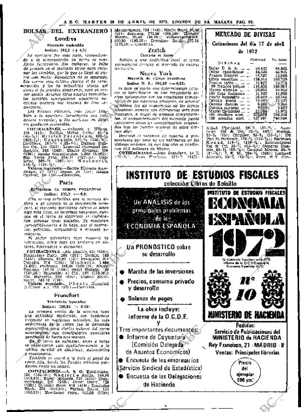 ABC MADRID 18-04-1972 página 65