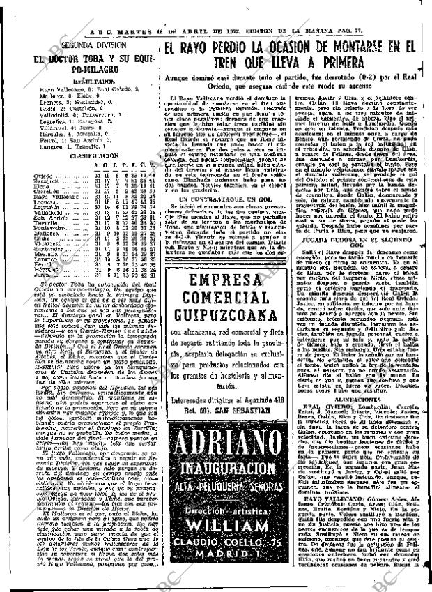 ABC MADRID 18-04-1972 página 77