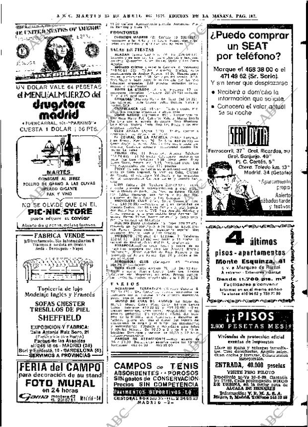 ABC MADRID 25-04-1972 página 103