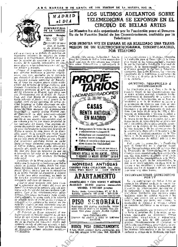 ABC MADRID 25-04-1972 página 59