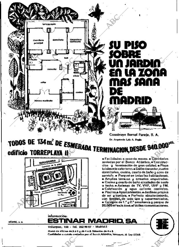 ABC MADRID 26-04-1972 página 23