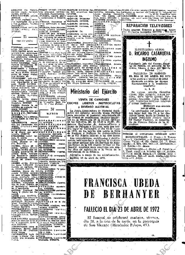 ABC MADRID 27-04-1972 página 119