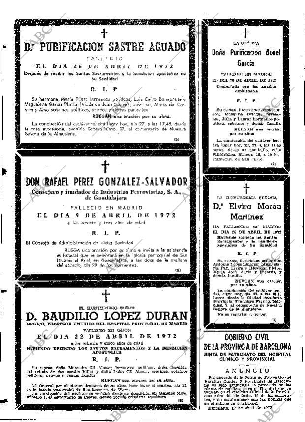 ABC MADRID 27-04-1972 página 122