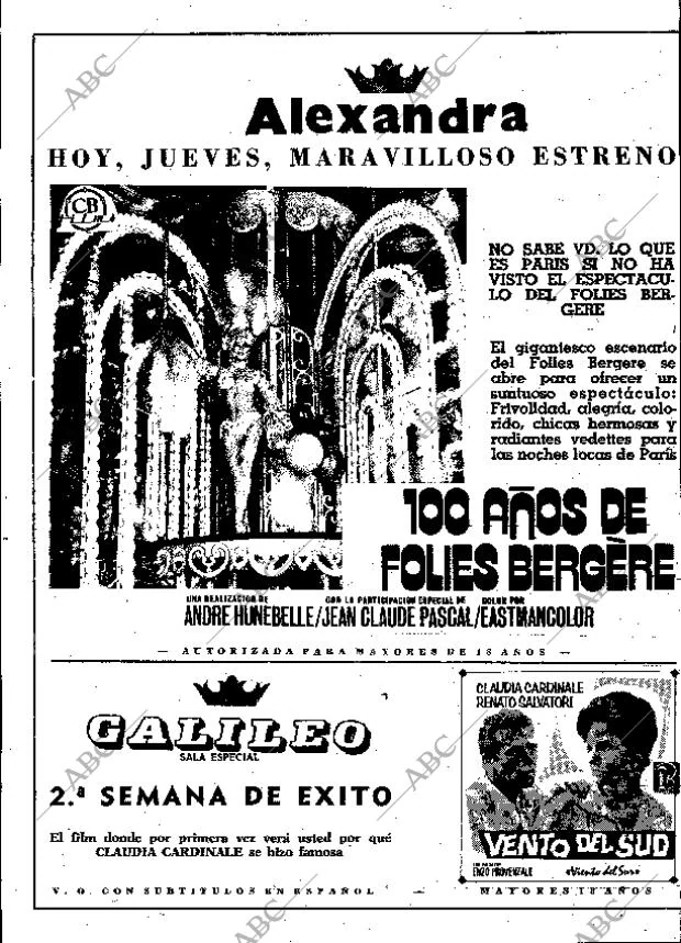 ABC MADRID 27-04-1972 página 27