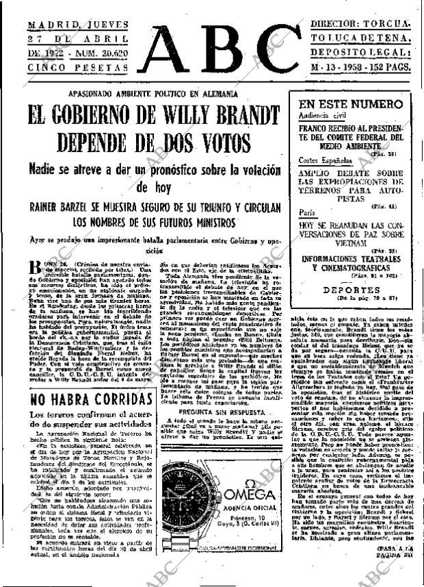 ABC MADRID 27-04-1972 página 29