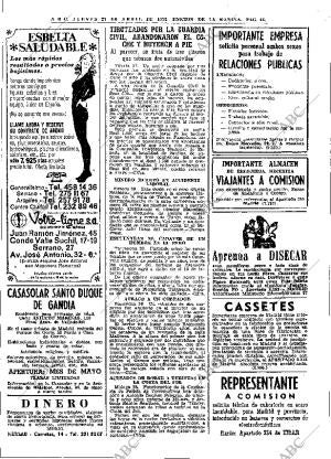 ABC MADRID 27-04-1972 página 44